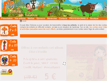 Tablet Screenshot of ecoute-mes-histoires.com
